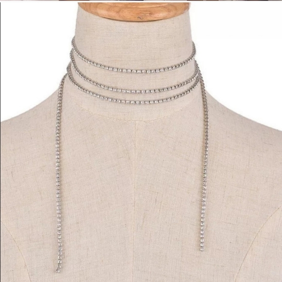 🎀Stunning 5ft. Rhinestone Body Chain - Picture 3 of 8